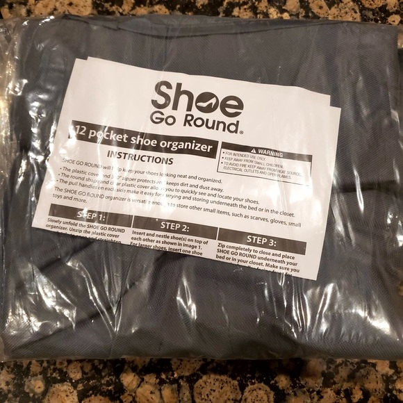Shoe Go Round Shoe Organizer/Space Saver - Picture 1 of 2